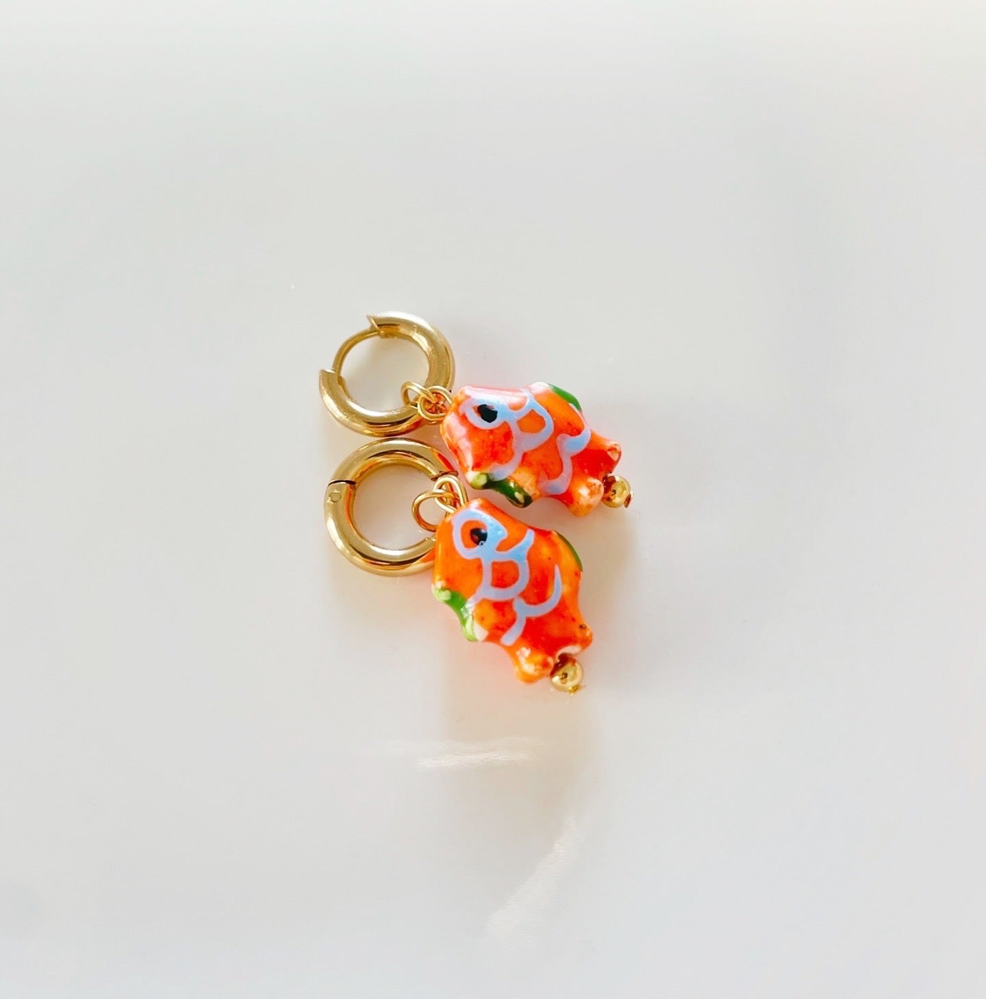 Fish Ceramic Earrings