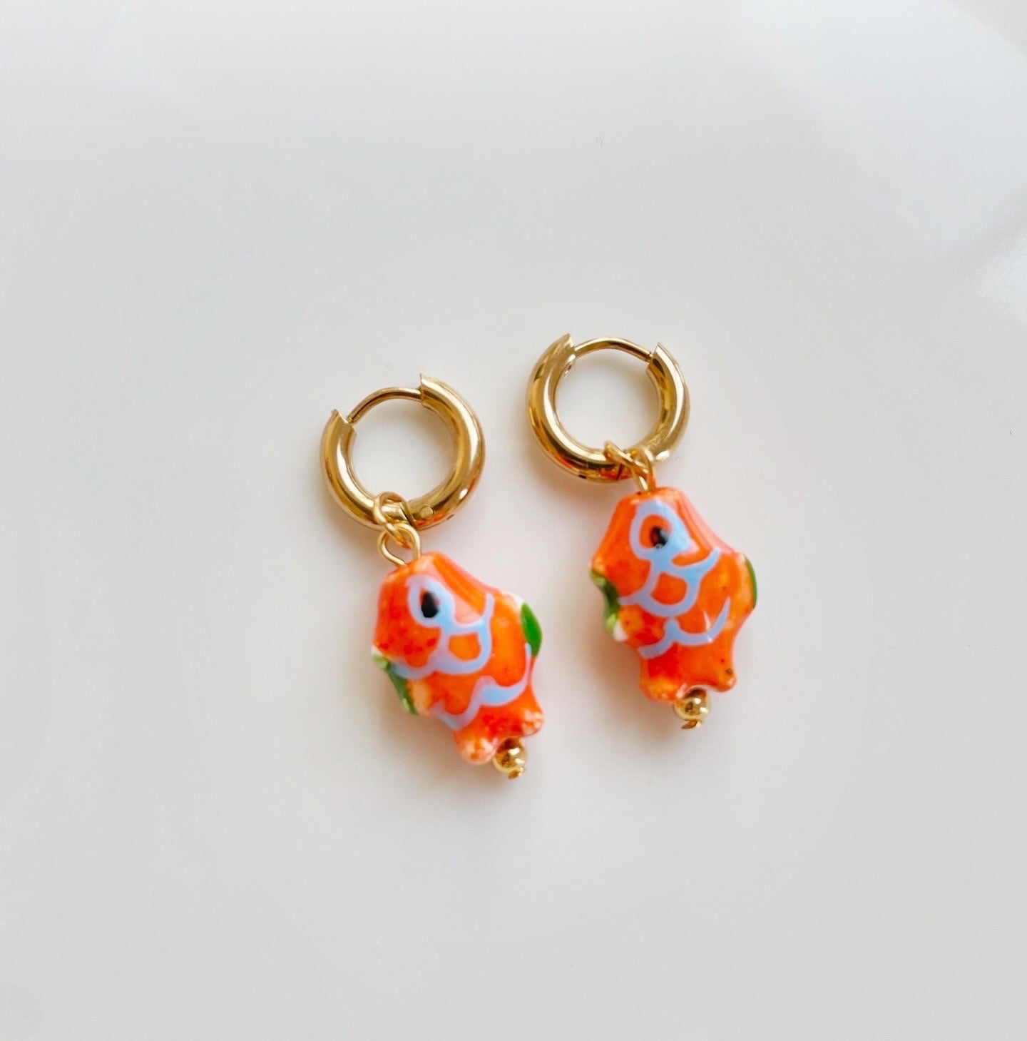 Fish Ceramic Earrings