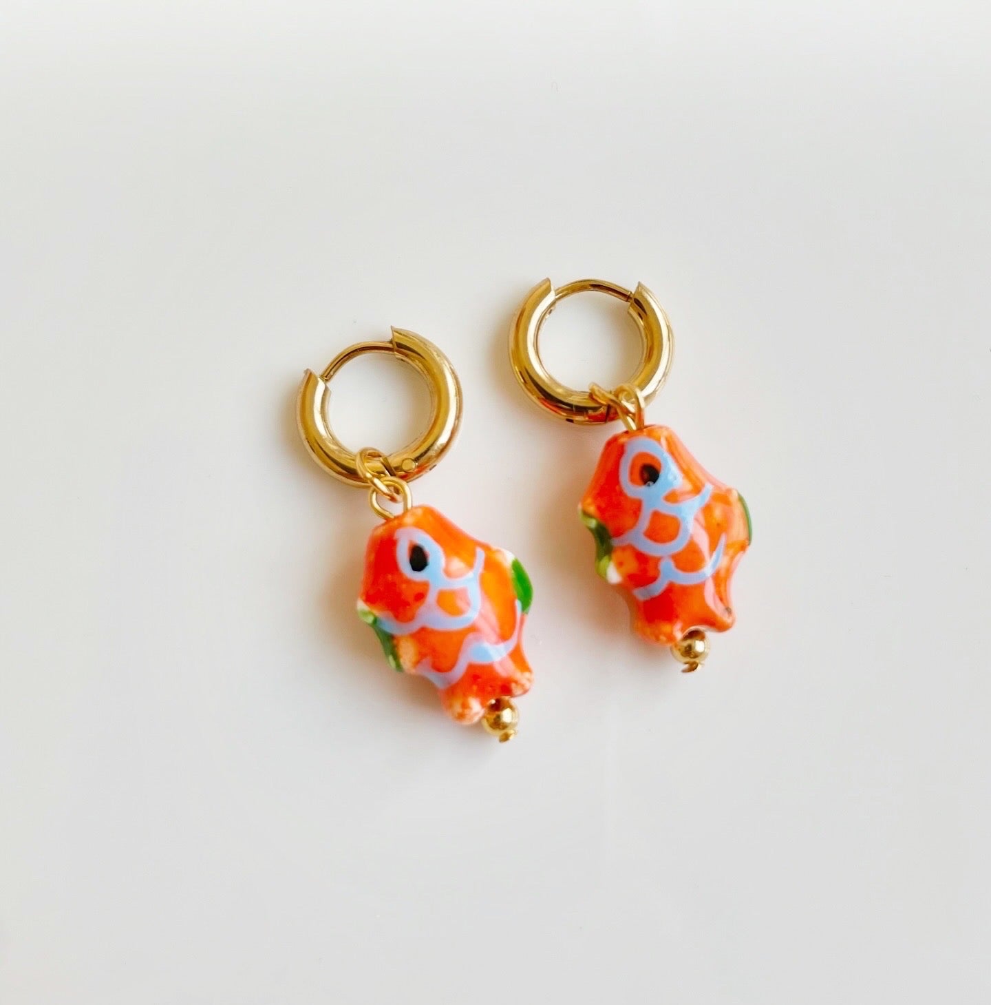 Fish Ceramic Earrings