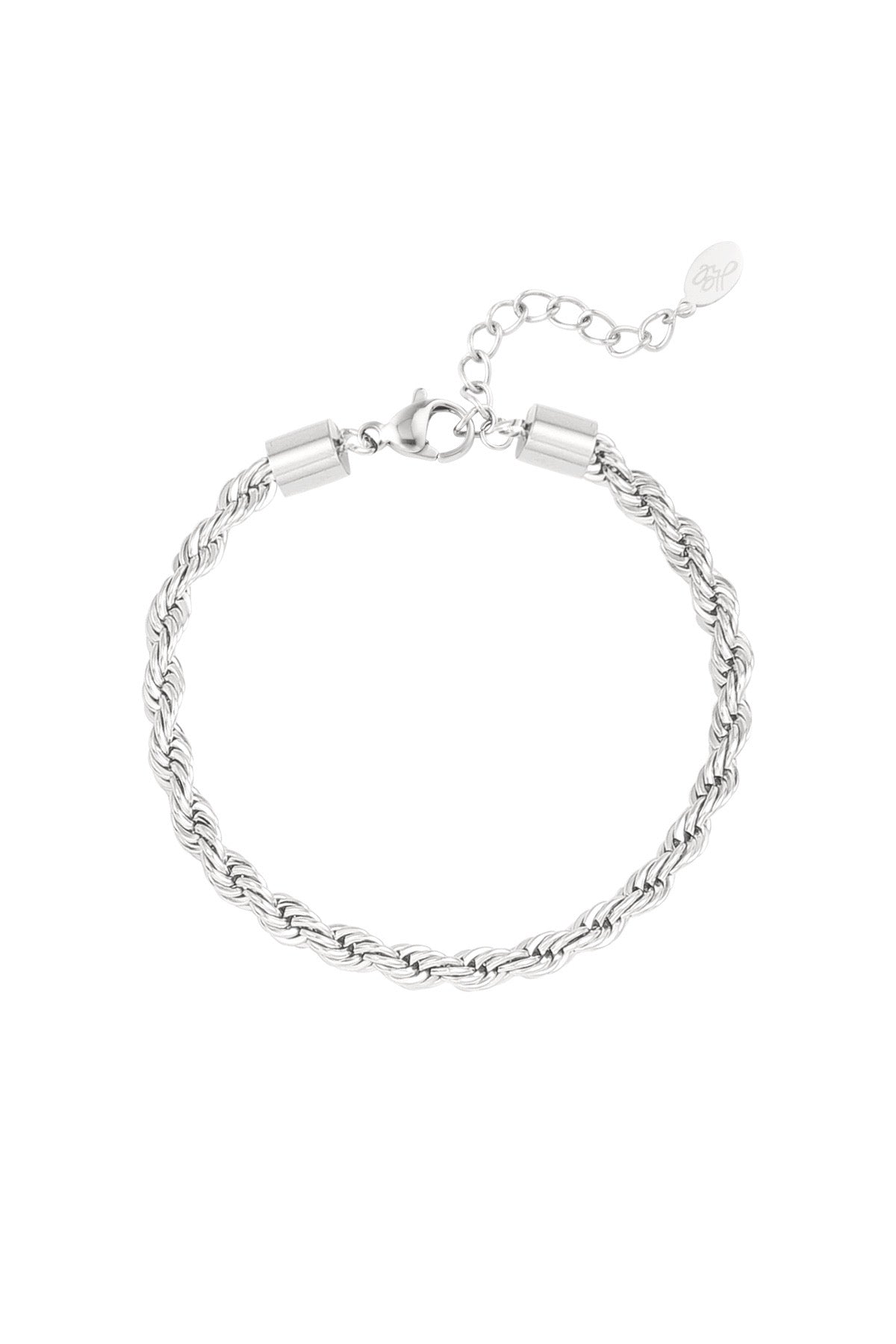 Pulsera unisex torcida gruesa Acero Inoxidable