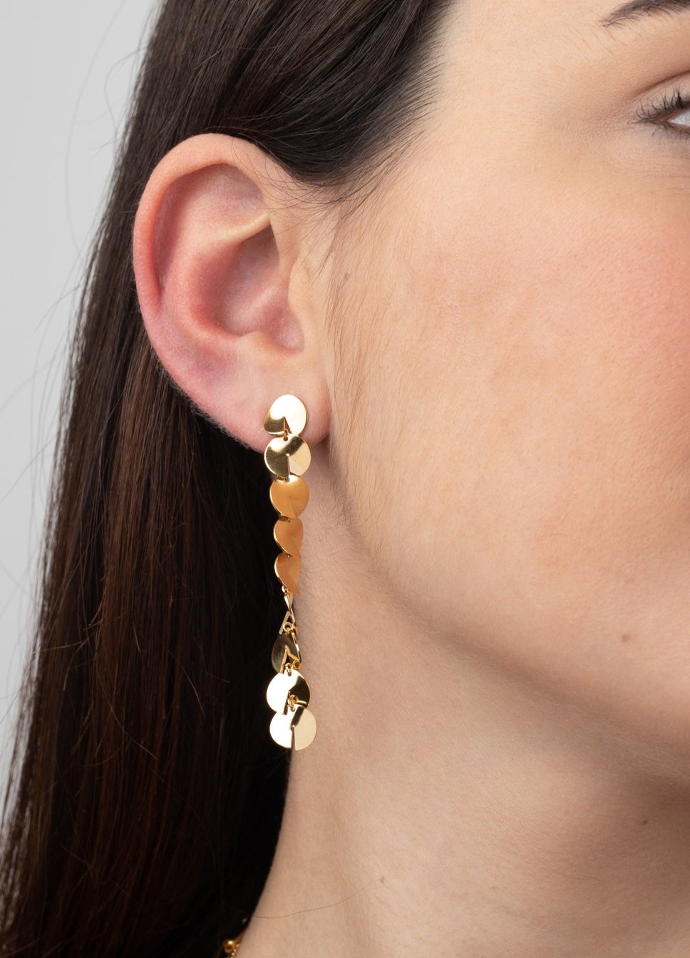 Pendientes Acero Círculos Acero Inoxidable