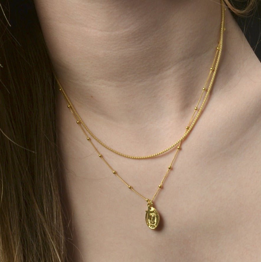Collar Virgen de Guadalupe - Purpuritadesign