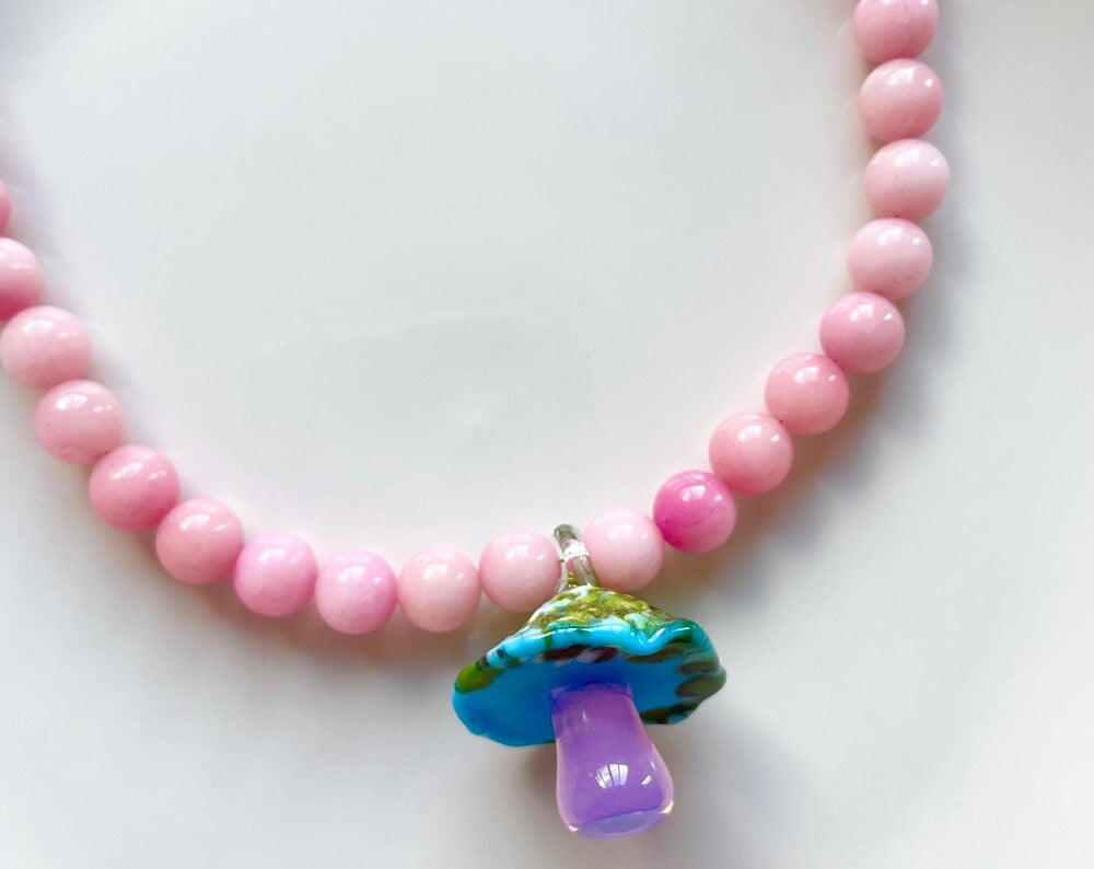 Mushroom Necklace