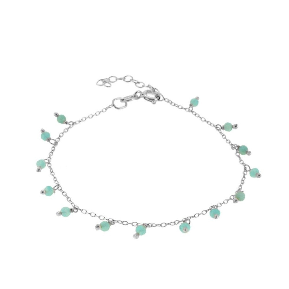 Pulsera Anna Amazonita Plata de Ley