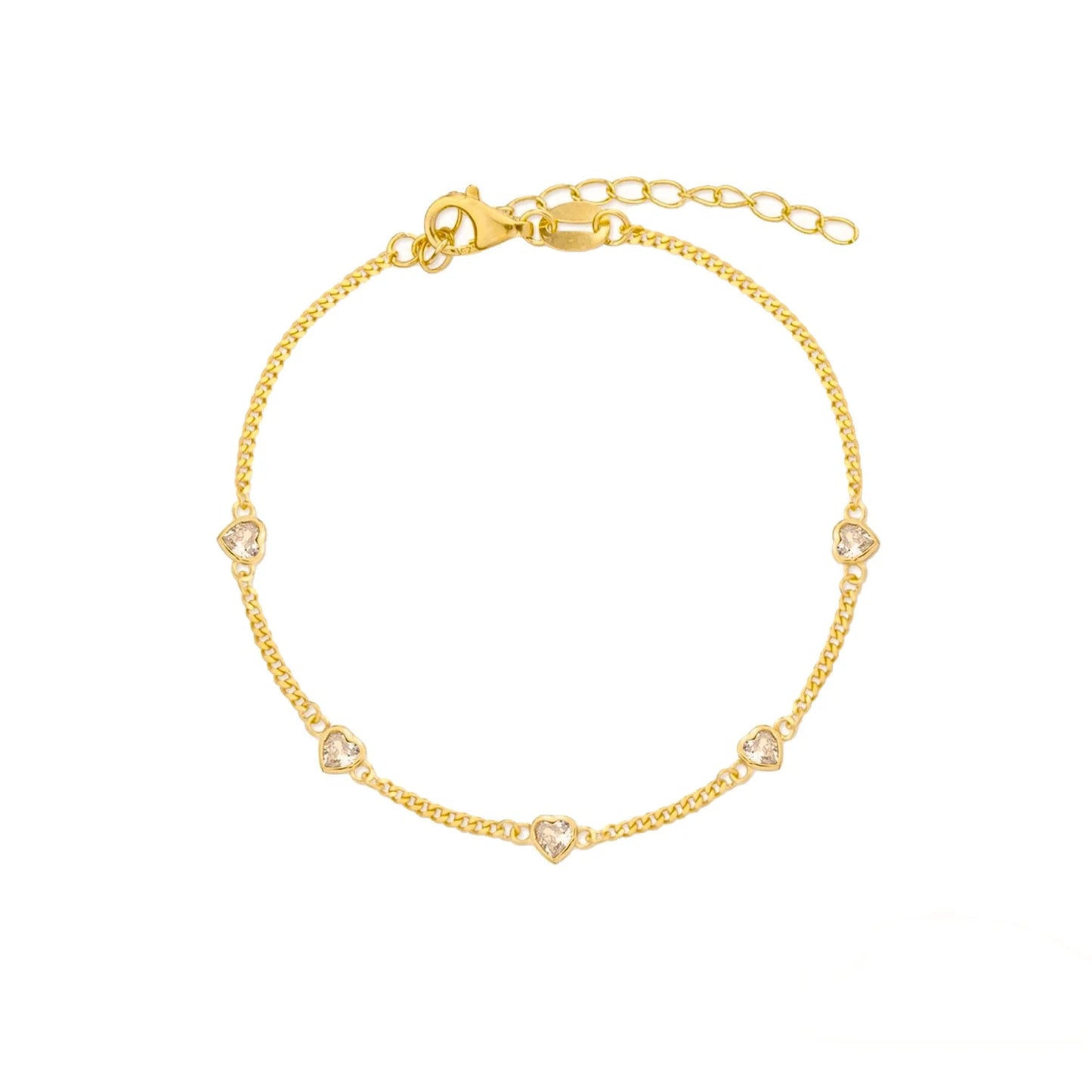 Pulsera Corazones Amore Mio