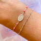 Pulsera Virgen de la Milagrosa Plata de Ley Plata de Ley