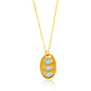 Collar Mineral Trilogy Plata de ley / Baño de oro 18k