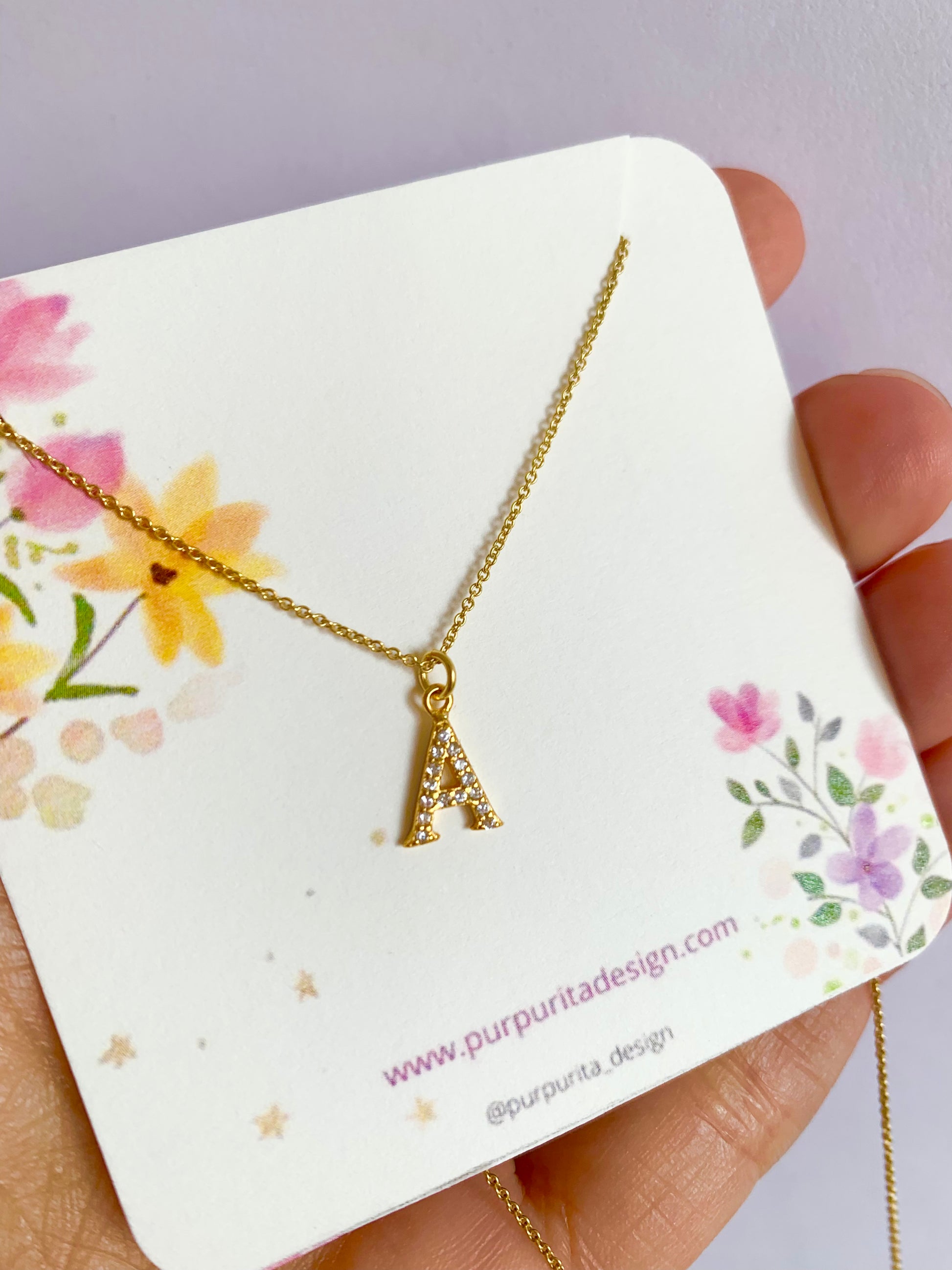 Collar Letra Personaliza Plata de Ley
