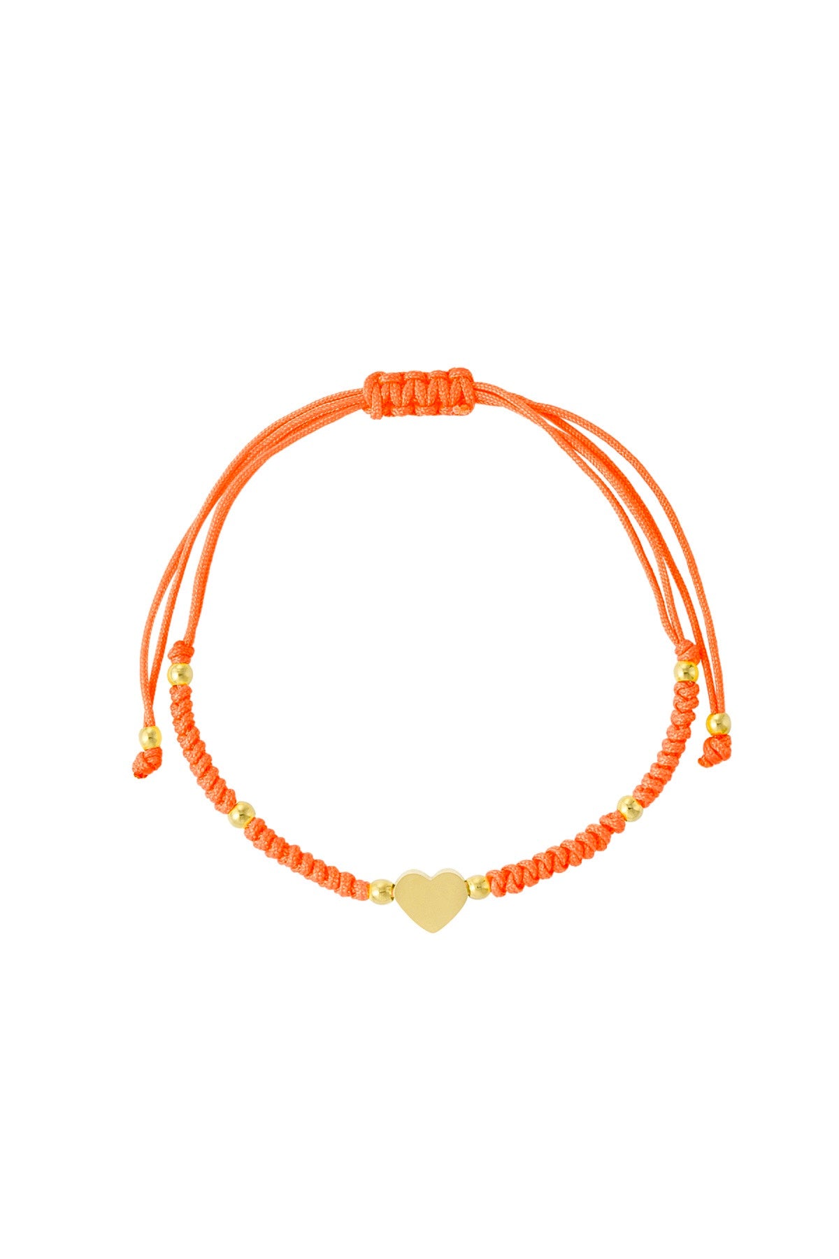 Pulsera corazón trenzado Acero Inoxidable