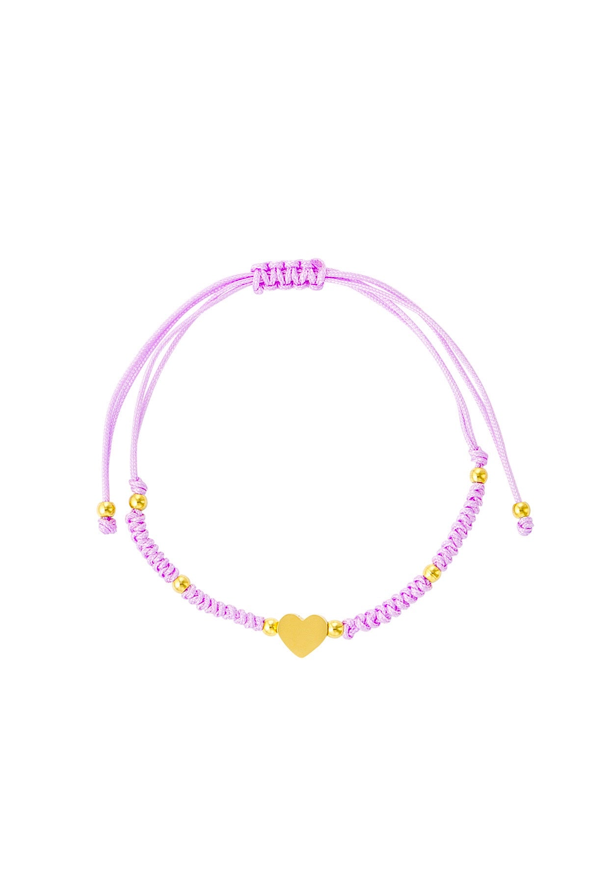 Pulsera corazón trenzado Acero Inoxidable