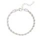 Pulsera unisex torcida gruesa Acero Inoxidable