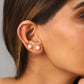 Pendientes Perla Plata de Ley