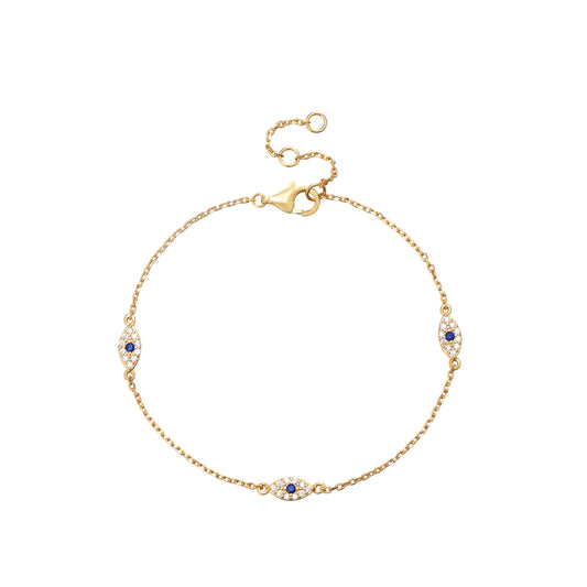 Pulsera Ojo Turco Circonita