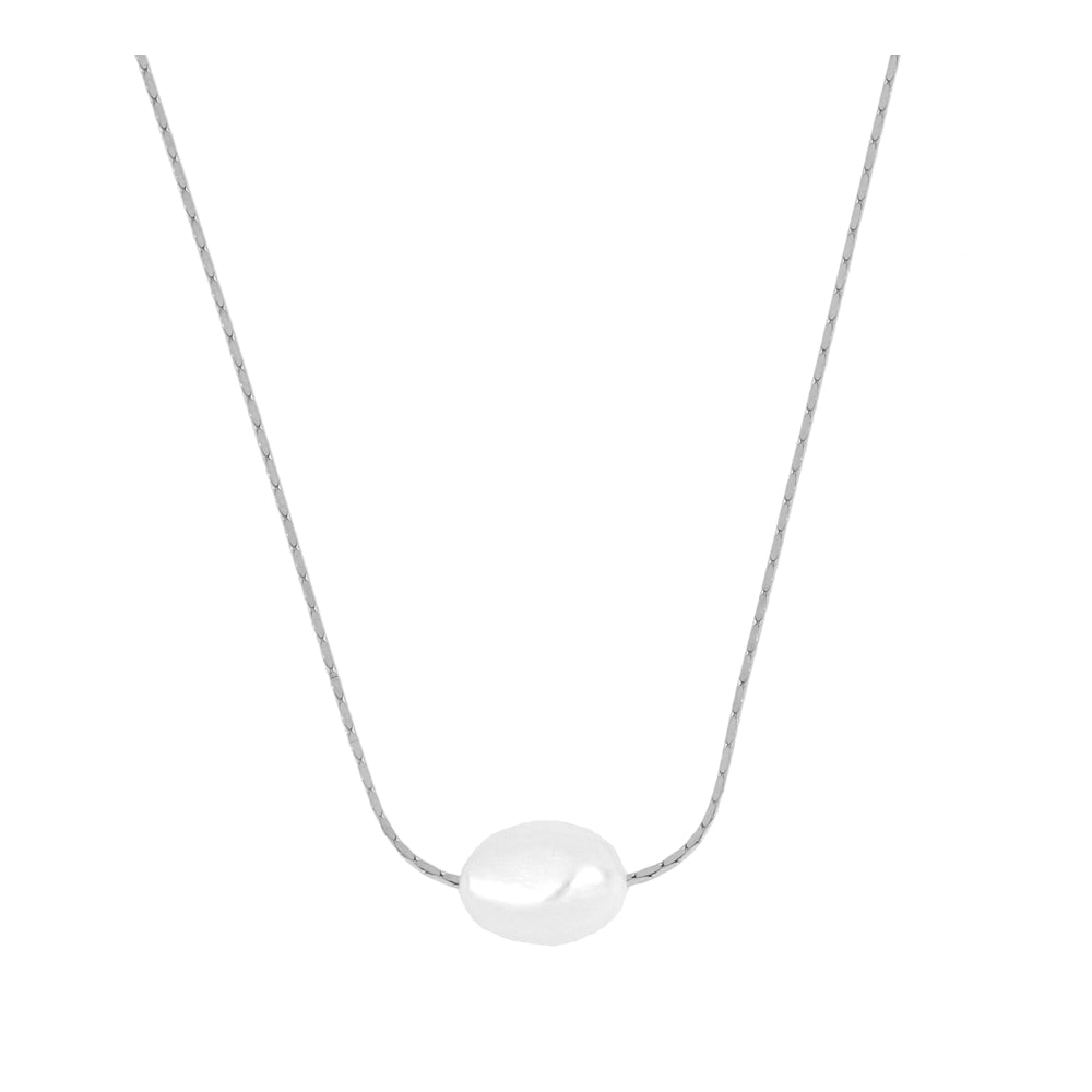 Collar Adara Perla Plata de Ley