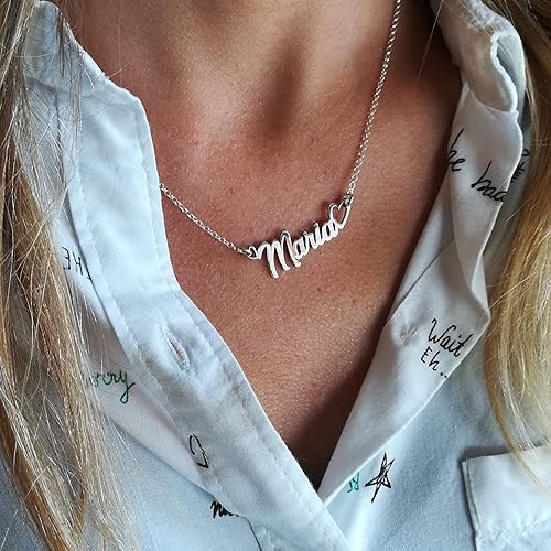 Collar Personalizado Plata de Ley 925 - Purpuritadesign