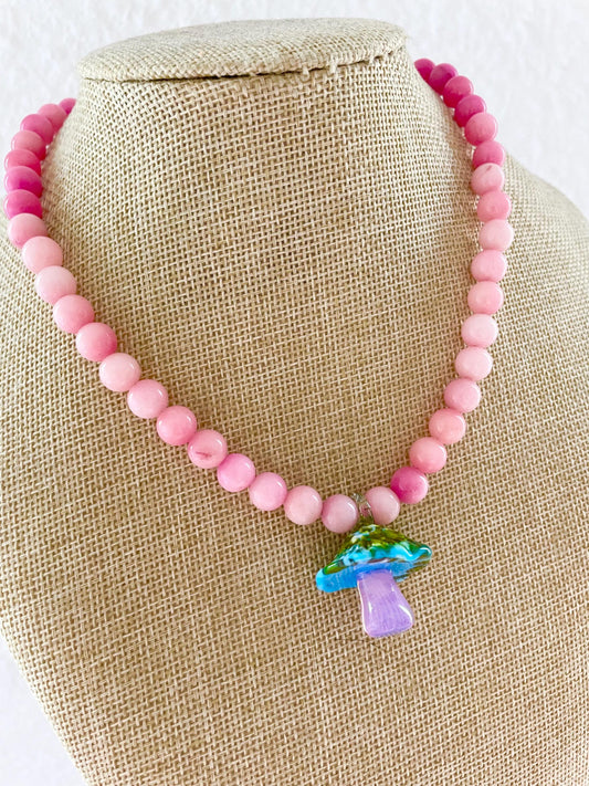 Mushroom Necklace