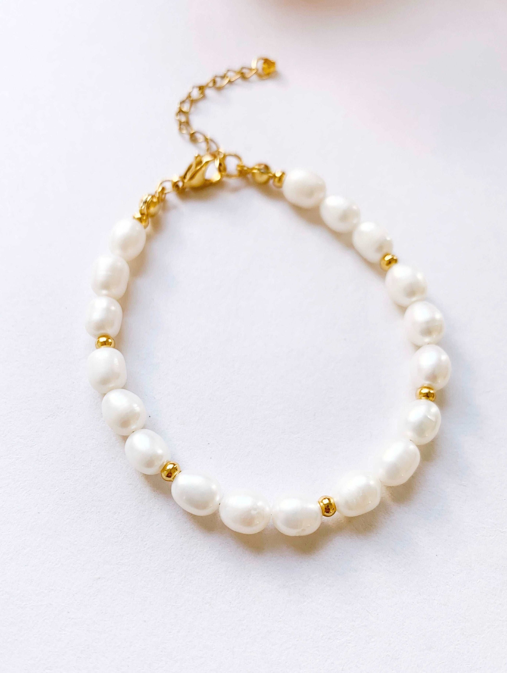 Pulsera perlas naturales cultivadas