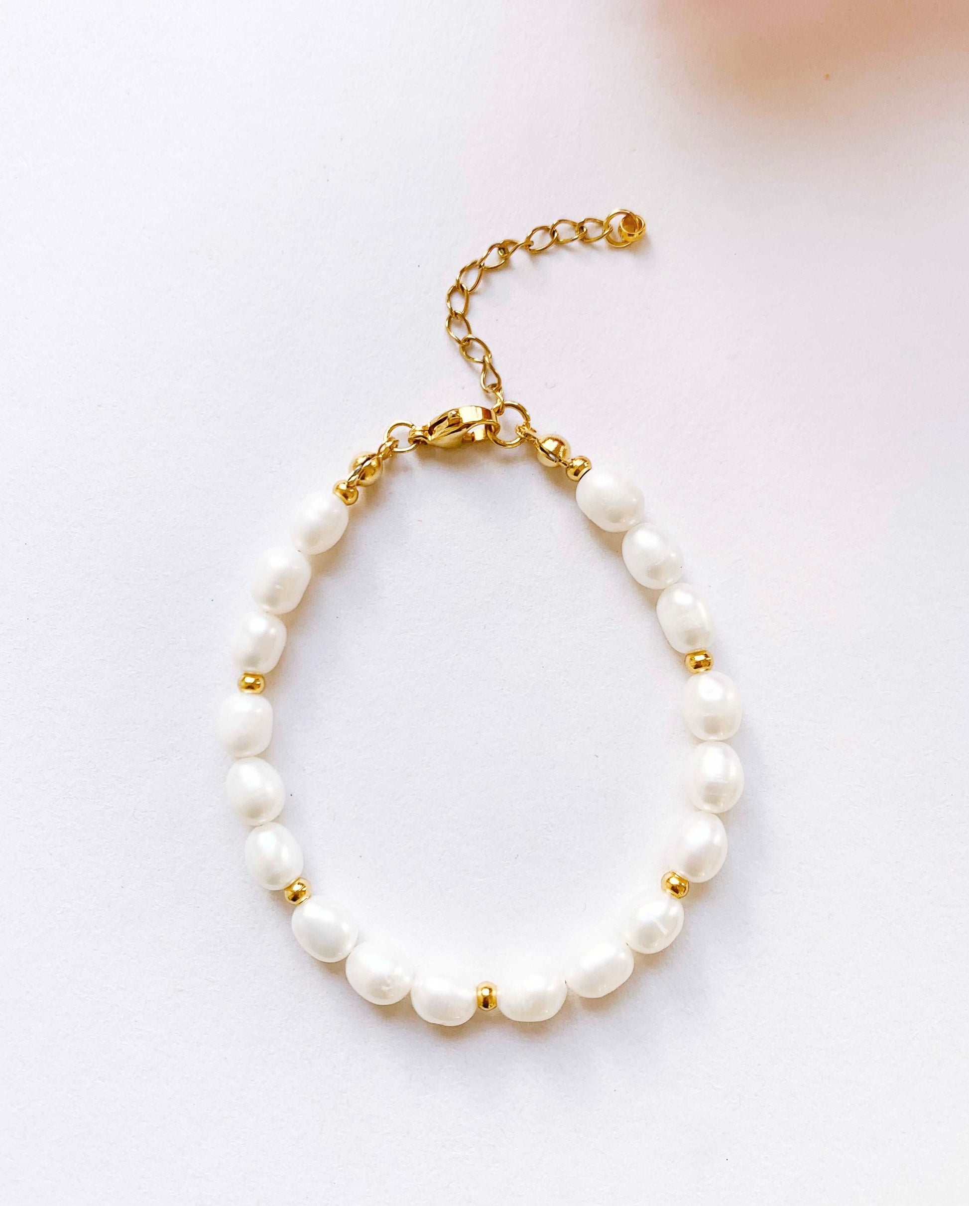 Pulsera perlas naturales cultivadas