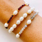 Pulsera Granada - granate