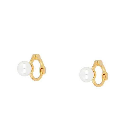 Pendientes Mini Pearl Plata de Ley