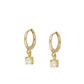 Pendientes mini perla Plata de Ley