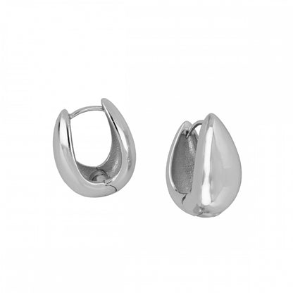 Pendientes Gota Plata de ley / Baño de oro 18k