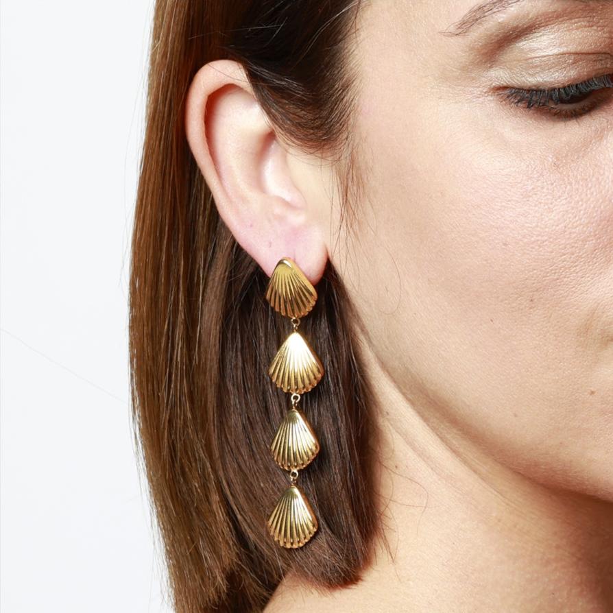 Pendientes Sereia Acero Inoxidable