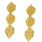 Pendientes Hojas Acero Inoxidable