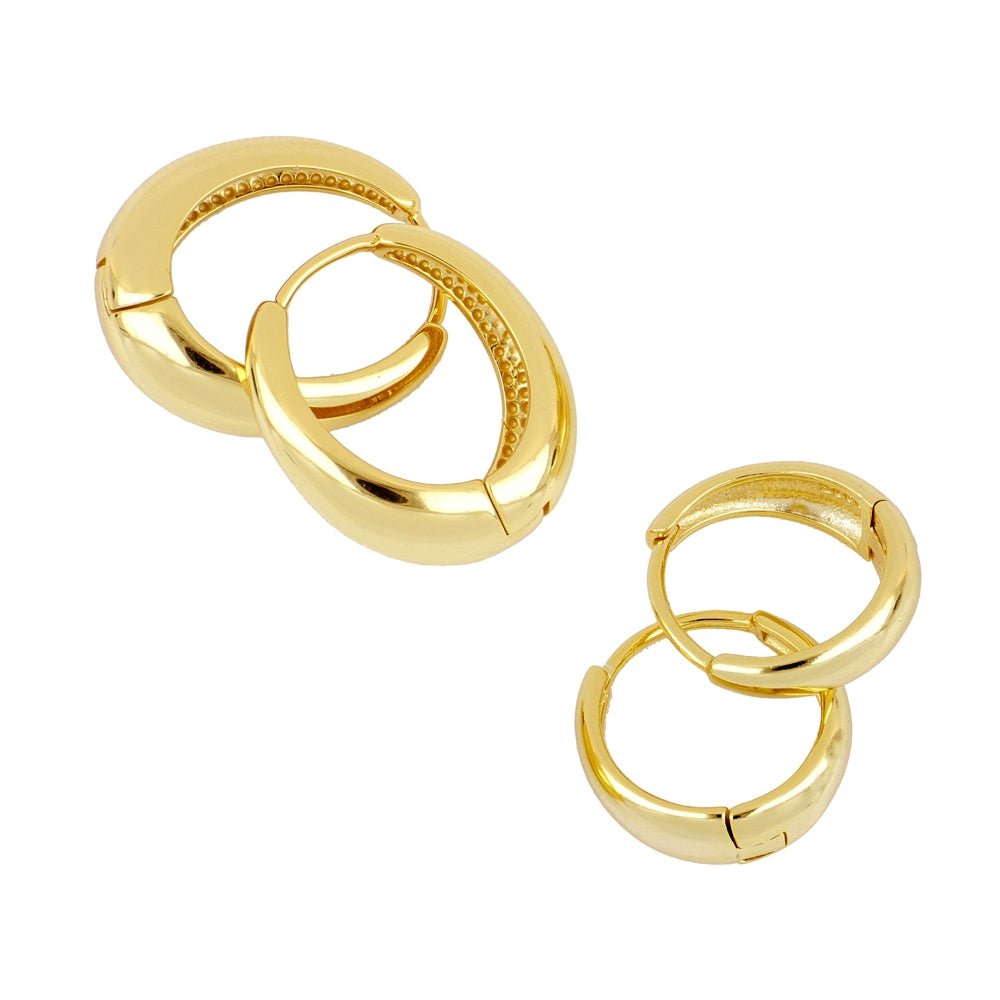 Pendientes Aro (3 medidas) - Purpuritadesign