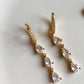 Drop Zirconia Earrings