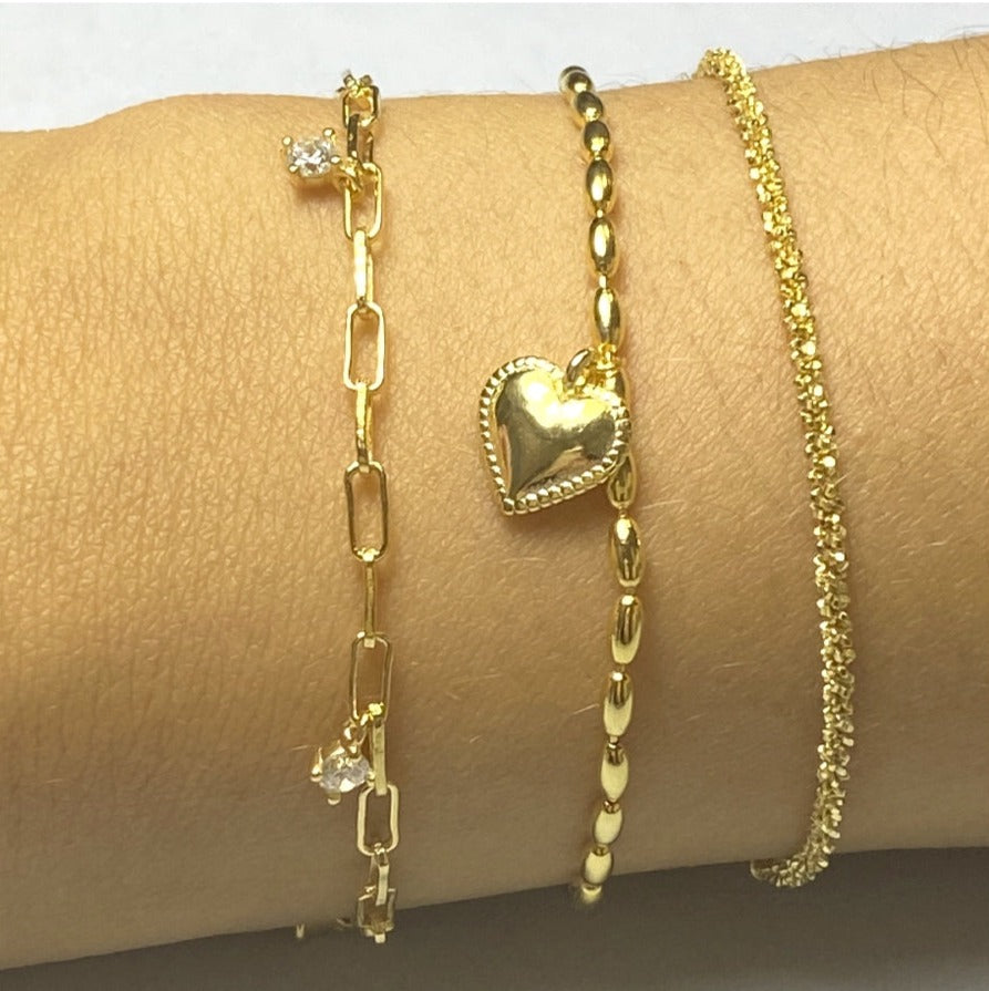 Pulsera Puska Plata de Ley