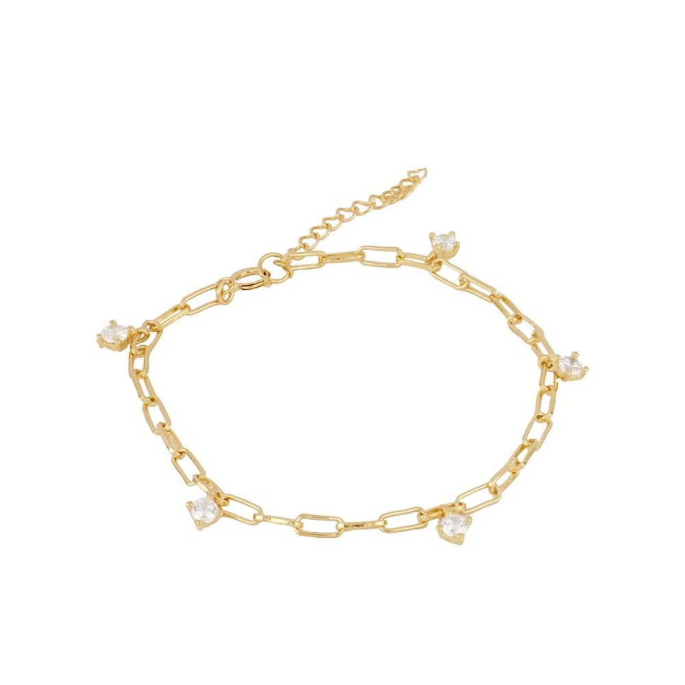 Pulsera Shine Gold Plata de Ley