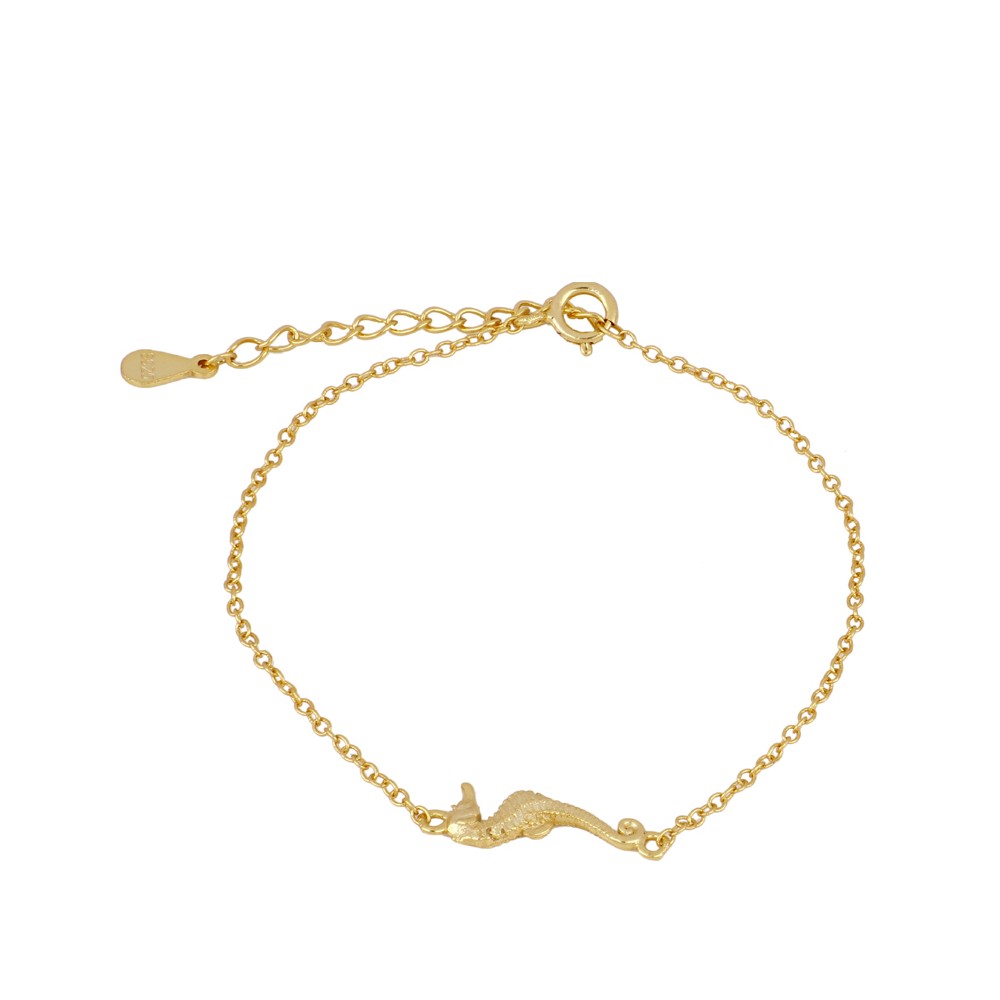 Pulsera Caballito de Mar Plata de Ley