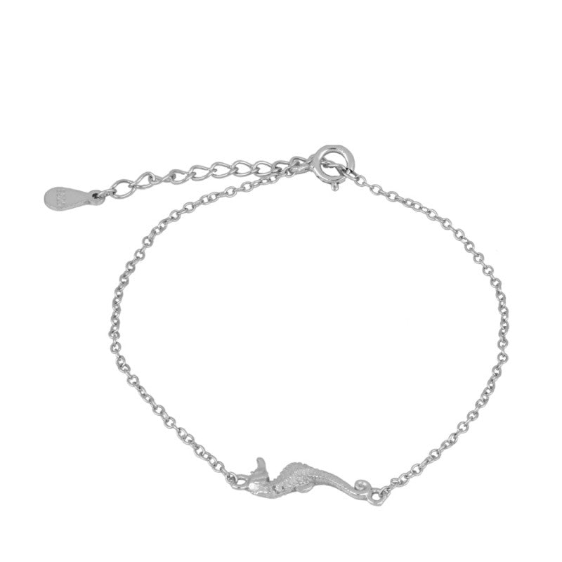 Pulsera Caballito de Mar Plata de Ley