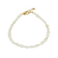 Pulsera Perlas Keshi Plata de Ley