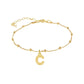 Pulsera Mini Letter Plata de Ley